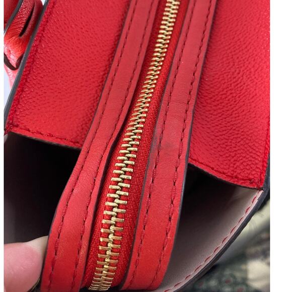 MICHAEL KORS, LARGE SHRIMP SAFFIANO LEATHER SHOULDER BAG - Picture 13 of 15